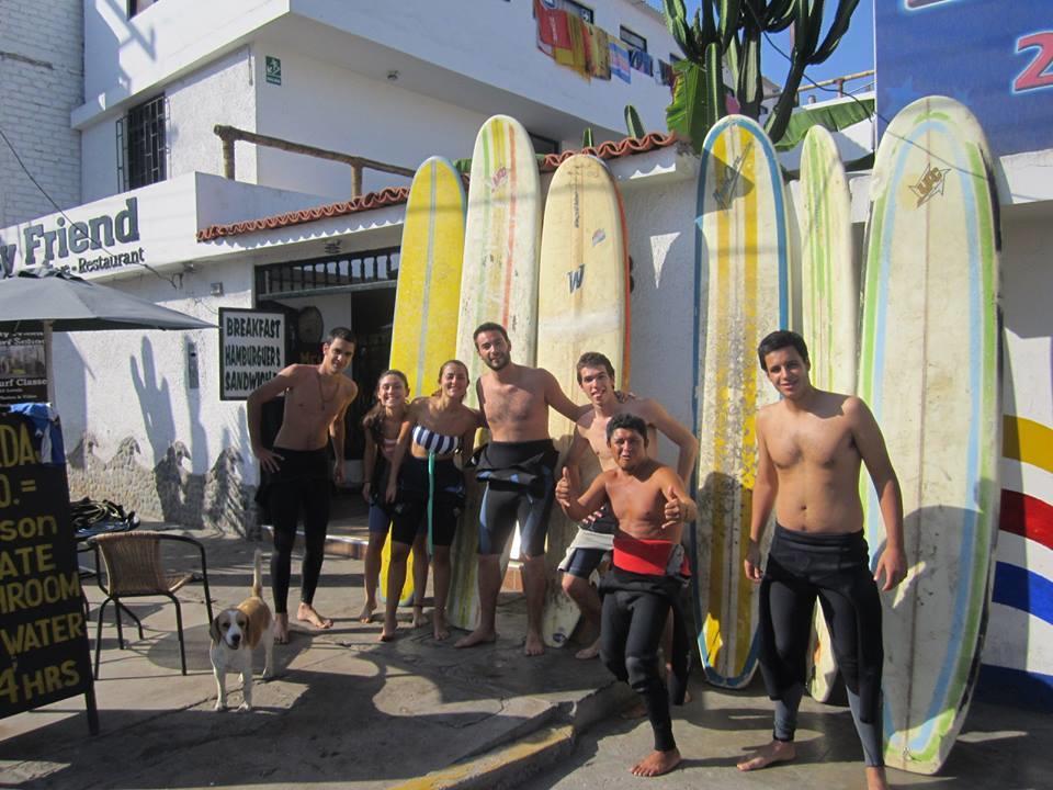 הואנצ'אקו My Friend Surf Hostal מראה חיצוני תמונה