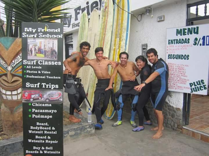 הואנצ'אקו My Friend Surf Hostal מראה חיצוני תמונה