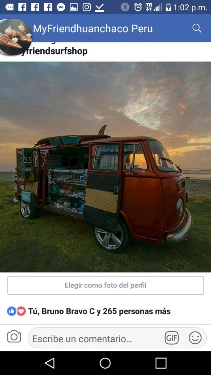 הואנצ'אקו My Friend Surf Hostal מראה חיצוני תמונה